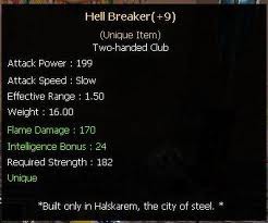 +9 Hellbreaker ionia